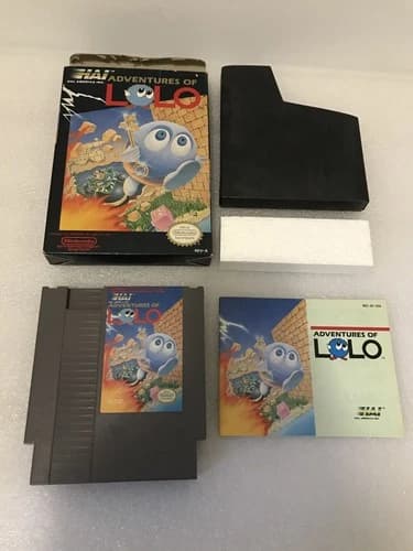 Adventures of Lolo (Nintendo NES) CIB