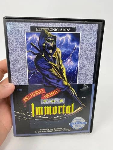 Sega Genesis - The Immortal (Electronic Arts) Complete with manual.