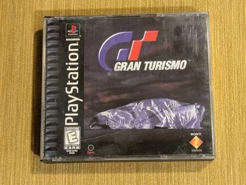 Gran Turismo PS1 PlayStation 1 Black Label - Complete CIB
