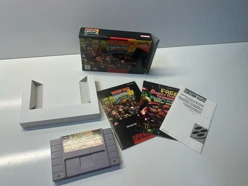 Donkey Kong Country 2 Diddy's Kong Quest • SNES • CIB • Tested
