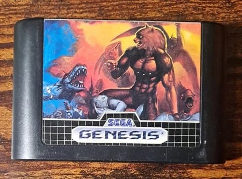 Altered Beast (Sega Genesis, 1989) LOOSE CART ONLY CLEANED, TESTED & WORKING