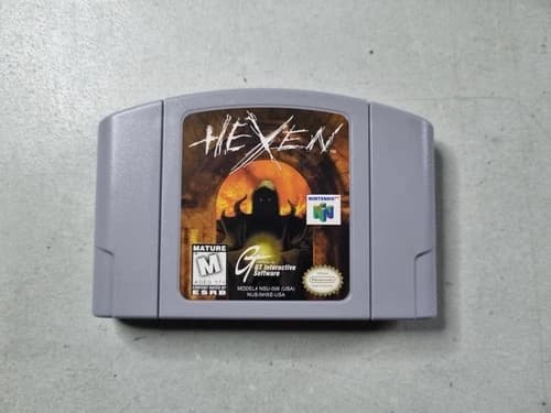 Hexen Nintendo 64 N64 Authentic Cartridge Only