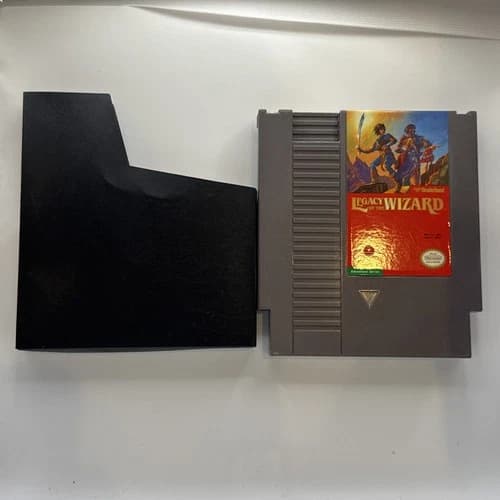 TESTED WORKS Legacy Of The Wizard - NES Nintendo Fun RPG