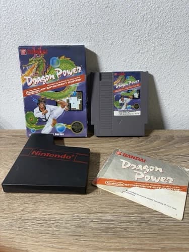 Dragon Power (Nintendo Entertainment System, 1988) CIB Complete