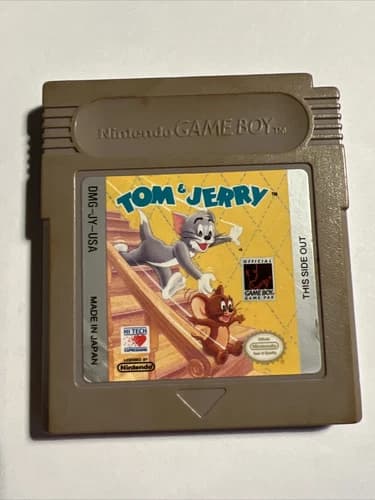Tom & Jerry (Original Nintendo Game Boy) Authentic US Version