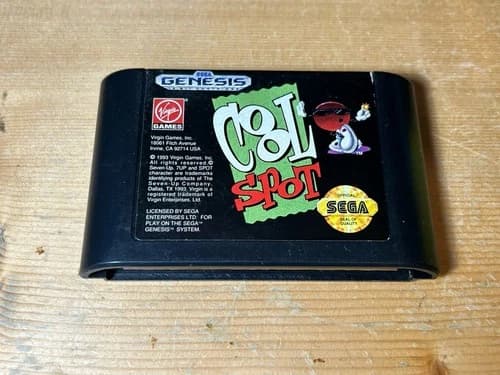 Sega Genesis Cool Spot Cartridge only Tested Authentic Ships Free