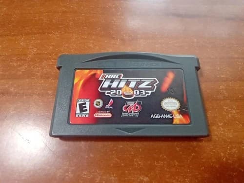 NHL Hitz 20-03 (Nintendo Game Boy Advance GBA, 2002) *TESTED*