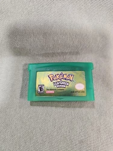 Pokemon Leaf Green GBA Gameboy Advance - Free Shipping