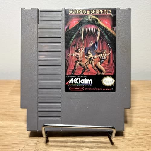 Swords And Serpents NES Game Akklaim