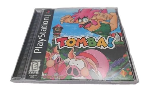Tomba Sony PlayStation 1 PS1 Black Label Complete With Manual CIB