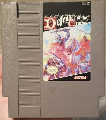 Defender of the Crown - Nintendo NES - Cart Only - Ultra Games - Cartridge