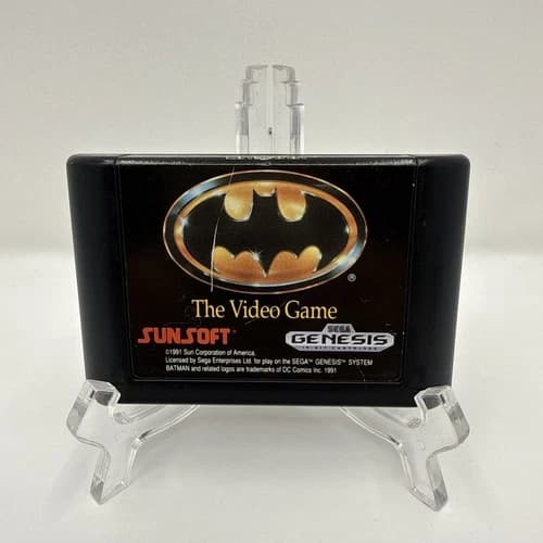Batman The Video Game Sega Genesis Cart Only Tested