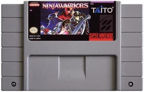 NINJA WARRIORS - Super Nintendo SNES - GAME ONLY