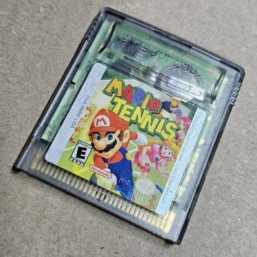 Mario Tennis Nintendo Game Boy Color 2001 Tested Authentic CARTRIDGE ONLY GBC