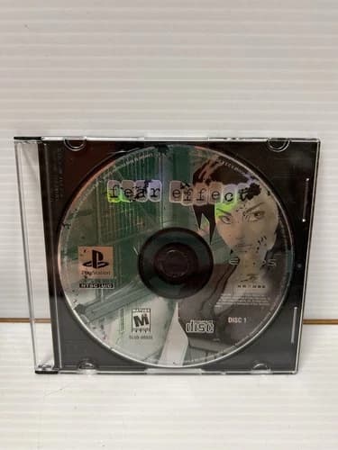 Fear Effect Disc 1 PlayStation 1 PS1 Perfect Resurfaced Disk Only