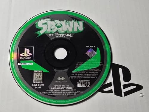 --DISC ONLY-- Spawn: The Eternal (Playstation 1, PS1)