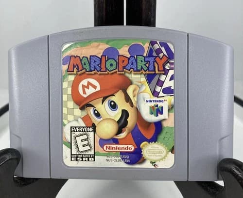 Mario Party N64 (Nintendo 64, 1999) Authentic & Tested Cartridge Only