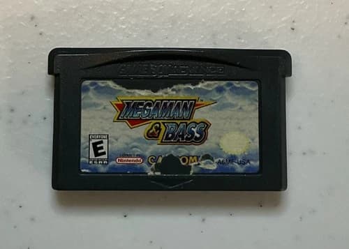 Mega Man and Bass (Nintendo Game Boy Advance, 2003) Cartridge Only Tested