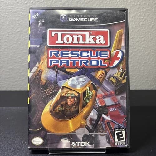 Tonka Rescue Patrol Nintendo Gamecube Cib Tested Working
