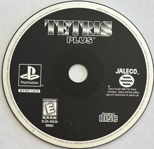 Tetris Plus (Sony PlayStation 1, PS1) DISC ONLY | NO TRACKING | M2290