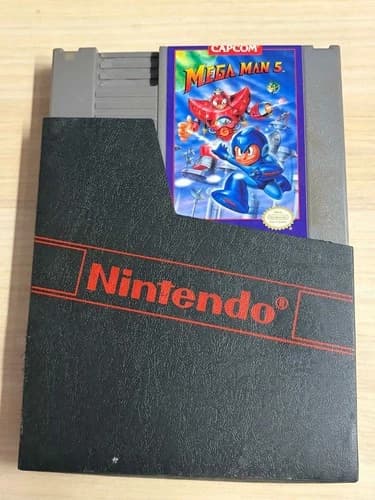 Mega Man 5 (Nintendo NES, 1992) Cart Only!
