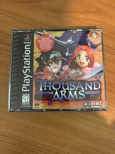 Thousand Arms (Sony PlayStation 1, 1999) Complete with Manual
