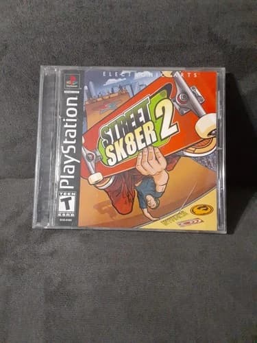 Street Sk8er 2 (Sony Playstation, PS1) Complete w/Manual TESTED Skateboarding