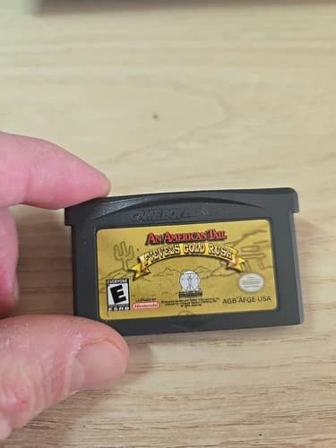An American Tail Fievel's Gold Rush (2003) Nintendo Gameboy Advance GBA Game