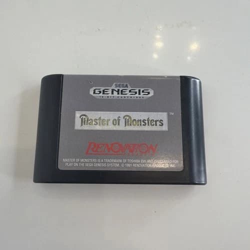 Master of Monsters (Sega Genesis, 1991) Tested