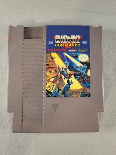 Bionic Commando, NES, Loose, Authentic!