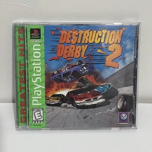 Destruction Derby 2 [Greatest Hits] CIB - (PlayStation) PS1 Tested & Works