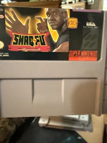Shaq-Fu SNES Game (Super Nintendo Entertainment System)