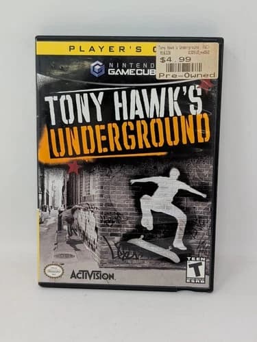 Tony Hawk's Underground Nintendo GameCube Complete in Box