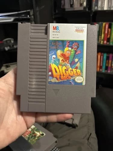 Digger T. Rock: The Legend of the Lost City (Nintendo Entertainment System,...