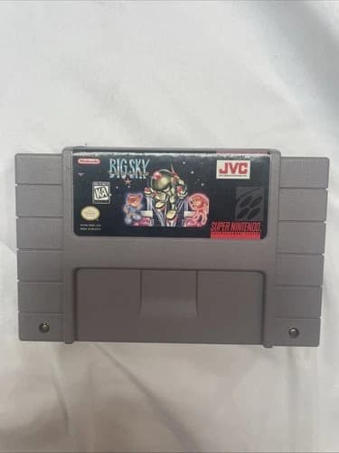 Big Sky Trooper SNES Cart Only Tested