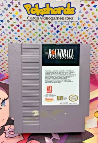 roundball 2 on 2 challenge nes cart only