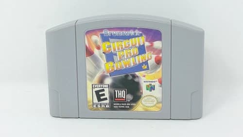Brunswick Circuit Pro Bowling (Nintendo 64 N64, 1999) - Authentic & Tested