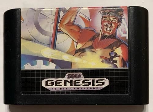 Midnight Resistance Sega Genesis. Cart Only. Tested And Working. Fast Shipping!