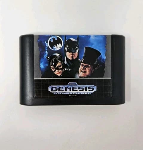BATMAN RETURNS SEGA GENESIS CARTRIDGE ONLY TESTED & WORKS