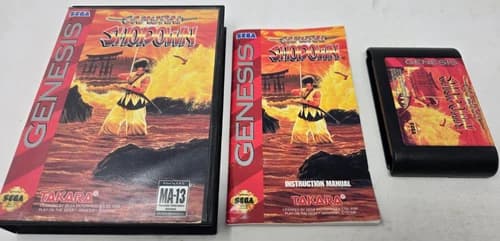 Samurai Shodown (Sega Genesis, 1994) Complete - Tested