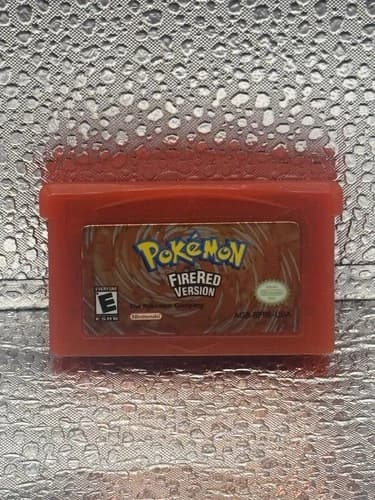Pokemon FireRed Version Nintendo Game Boy Advance Authentic Tested Working