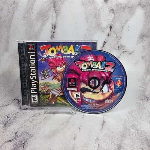 Tomba 2 The Evil Swine Return (Sony PlayStation 1 PS1, 1999)
