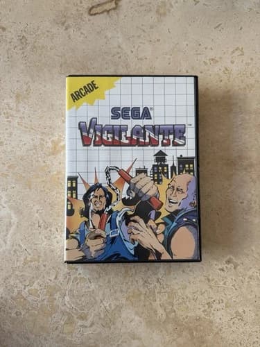 Vigilante Sega Master System Authentic and Tested CIB