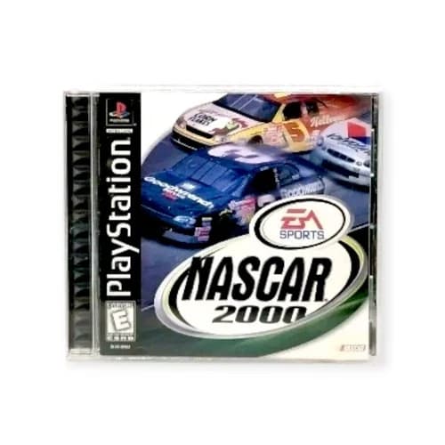 NASCAR 2000 (Sony PlayStation 1, 1999) PS1 CIB Complete w/Manual!
