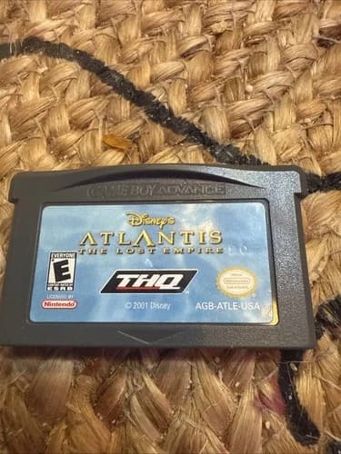 Disney's Atlantis: The Lost Empire Nintendo Game Boy Advance GBA