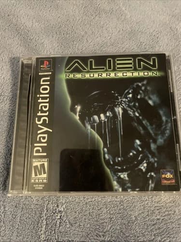 Alien Resurrection - Sony PlayStation 1, 2000 - Complete with Reg Card Insert