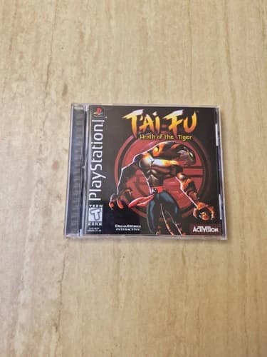 T'ai Fu Wrath of the Tiger PlayStation 1 PS1 Complete CIB