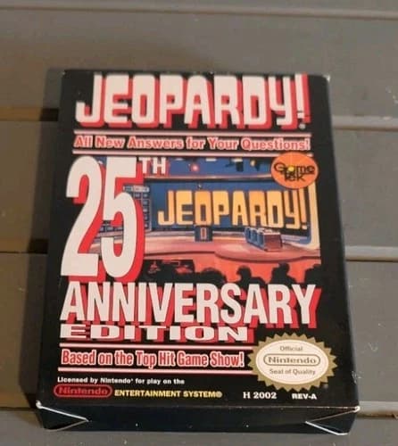 Jeopardy -- 25th Anniversary Edition (Nintendo Entertainment System, 1990)
