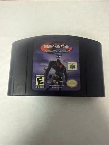 Batman Beyond: Return of the Joker Nintendo 64 N64 Authentic Tested Super Rare