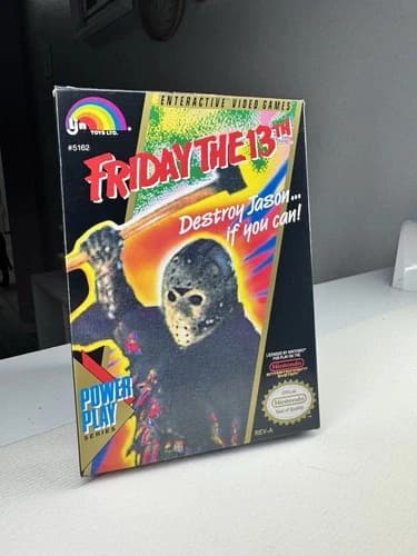 Nintendo NES Game Friday The 13th CIB Complete In Box (1988) Amazing Condition✨